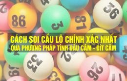 Cách soi cầu lô chính xác nhất qua phương pháp đầu đít câm